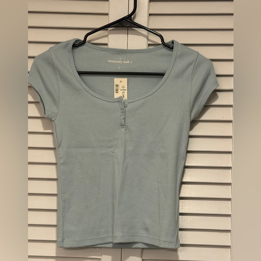 Aeropostale Seriously Soft Ribbed Tee